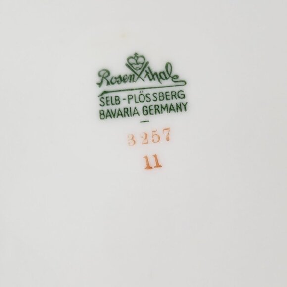 Rosenthal Geisha Platter 11" Bavaria Germany - Picture 4 of 4